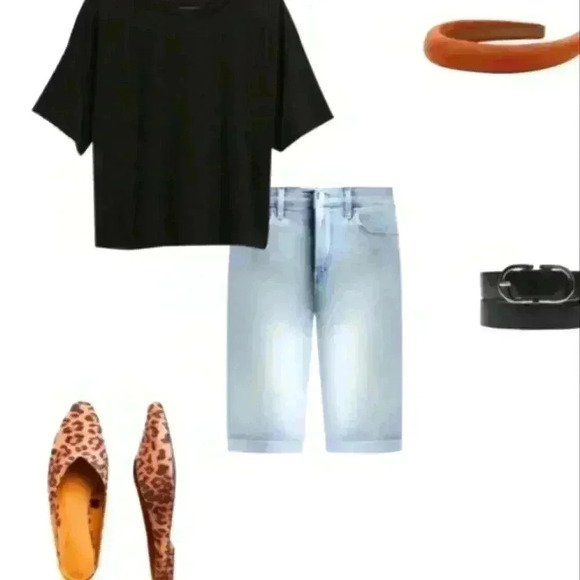 Banana Republic High-Rise Light Wash Denim Shorts - Picture 10 of 16